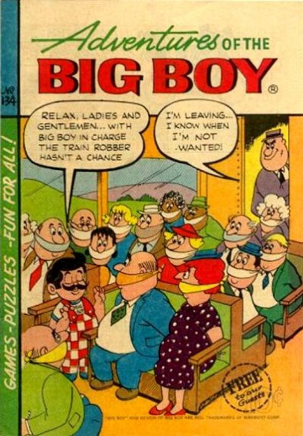 Adventures of Big Boy #134 [West]