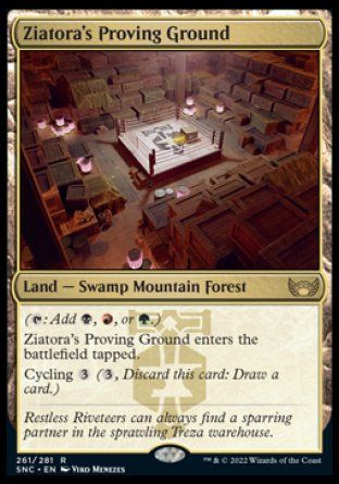 Ziatora's Proving Ground (Streets of New Capenna) Trading Card