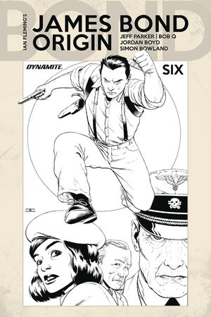 James Bond: Origin #6 (10 Copy Cassaday B&w Cover)
