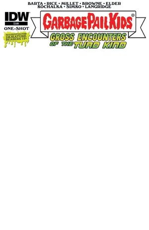 Garbage Pail Kids Gross Encounters #1 (Blank Sketch Variant)