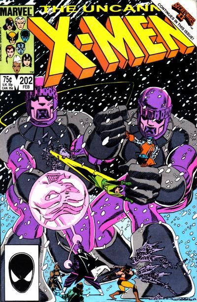 Uncanny X-Men #202 Comic