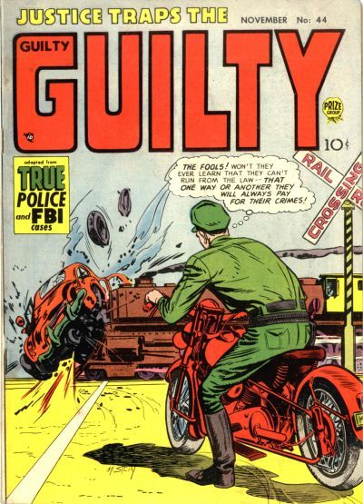 Justice Traps the Guilty #44 Comic