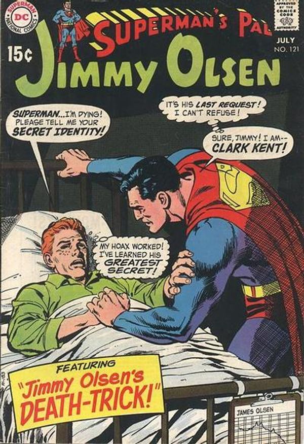 Superman's Pal, Jimmy Olsen #121