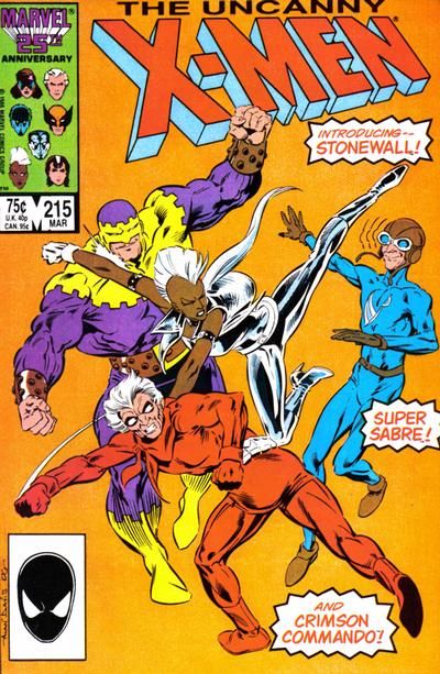 Uncanny X-Men #215 Comic