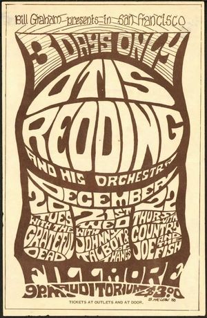 AOR-2.44 Otis Redding The Fillmore 1966