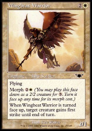 Wingbeat Warrior (Legions) Trading Card