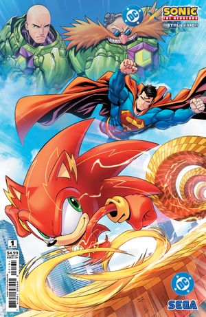 DC X Sonic The Hedgehog The Metal Legion #1 (Cvr C Serg Acuna Card Stock Variant)