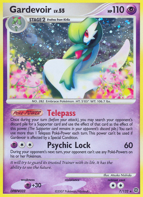 Gardevoir (7/132) - Secret Wonders Pokémon Card