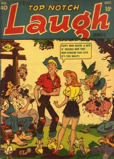 Top-Notch Laugh Comics #40 Comic
