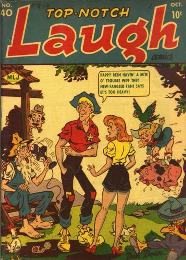 Top-Notch Laugh Comics #40