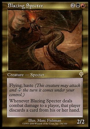 Blazing Specter (Invasion) Trading Card