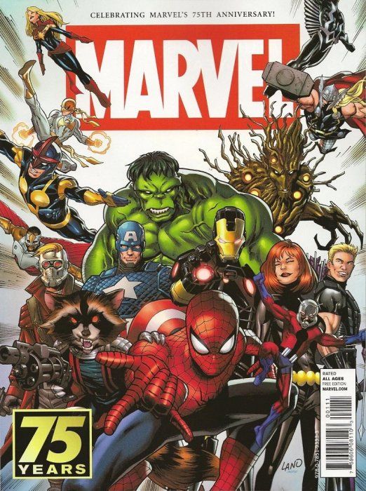Marvel 75th Anniversary Magazine #1 Comic