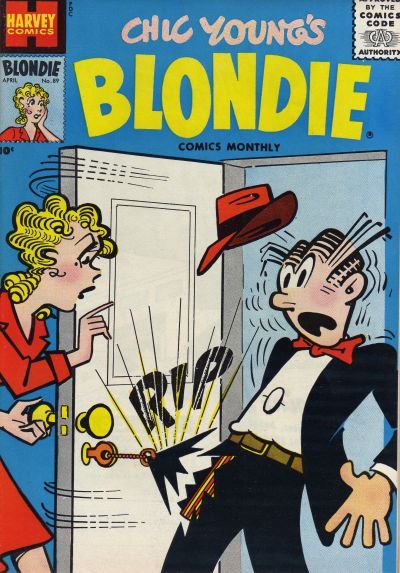 Blondie Comics Monthly #89 Comic