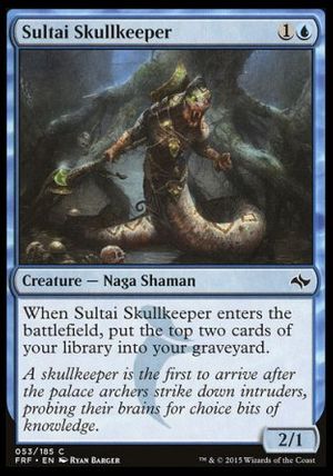 Sultai Skullkeeper (Fate Reforged)