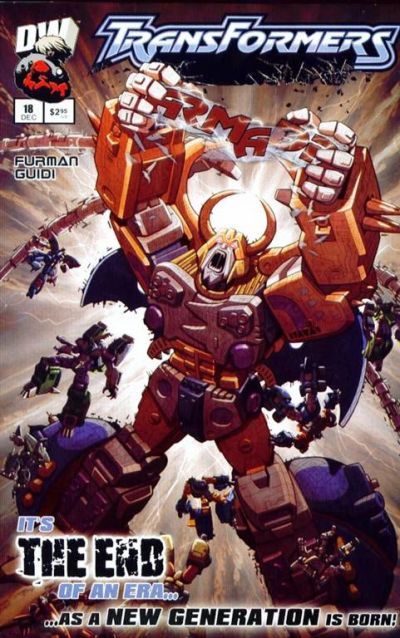 Transformers Armada #18 Comic