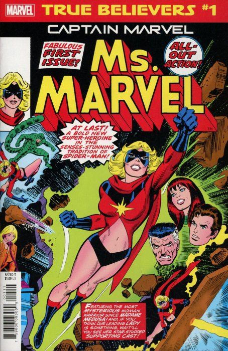 True Believers: Captain Marvel / Ms. Marvel #1 Comic