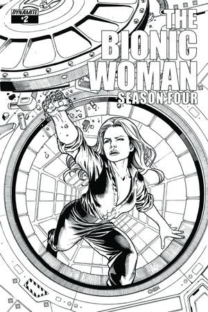 Bionic Woman Season Four #2 (15 Copy Chen B&amp;w Incv)