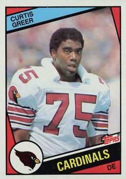 Curtis Greer 1984 Topps #344 Sports Card