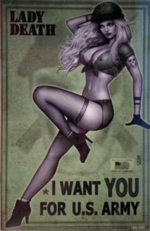 Lady Death: Damnation Game #1 (Naughty Army Edition)