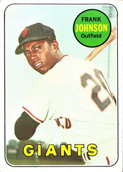 Frank Johnson 1969 Topps #227 Sports Card