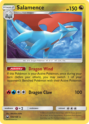 Salamence (106/168) - Celestial Storm
