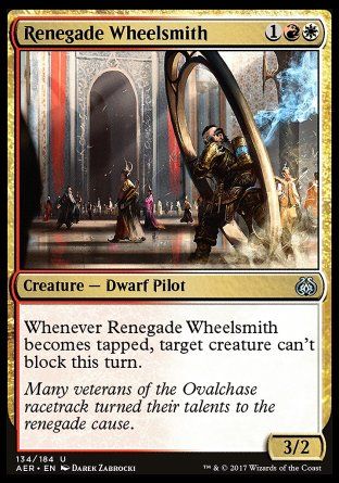 Renegade Wheelsmith (Aether Revolt) Trading Card