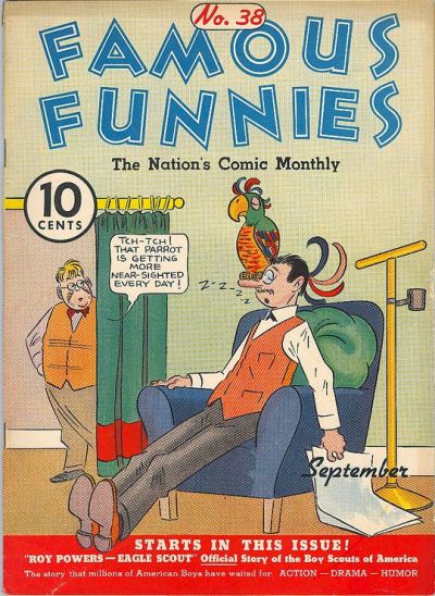 Famous Funnies #38 Comic