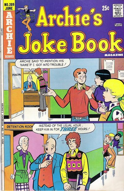 Archie's Joke Book Magazine #209 Comic