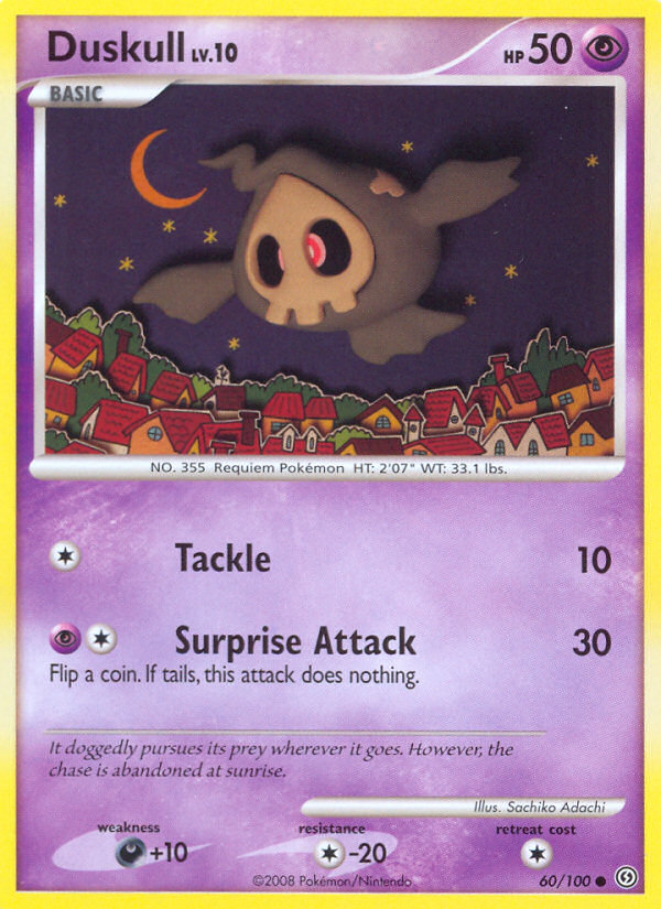 Duskull (60/100) - Stormfront Pokémon Card