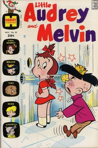 Little Audrey and Melvin #55 Comic