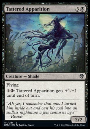 Tattered Apparition (Dominaria United) Trading Card