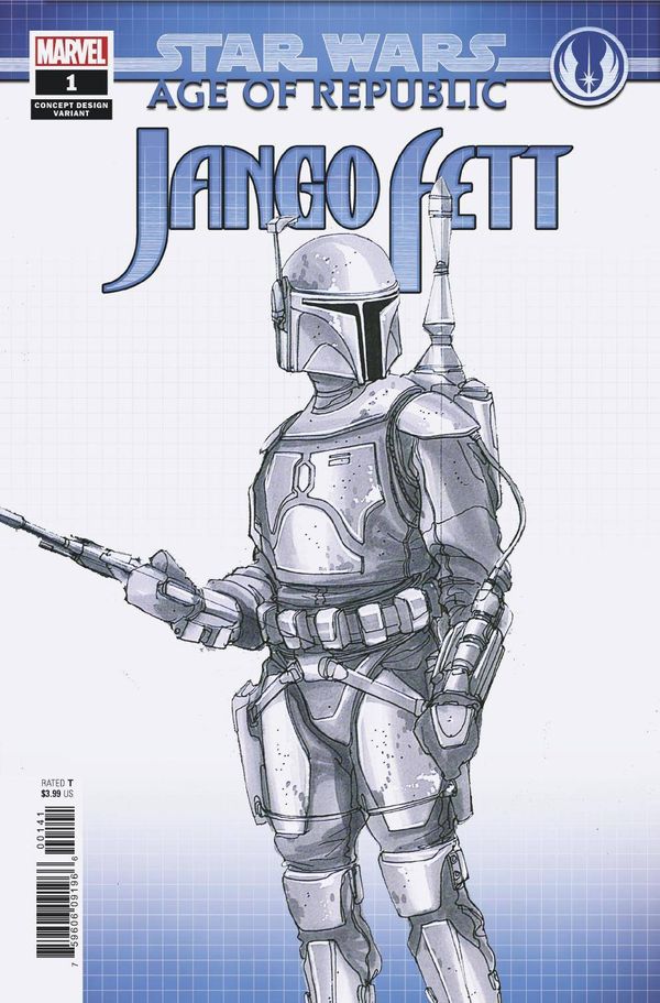 Star Wars: Age of Republic - Jango Fett #1 (Artist Concept Variant)