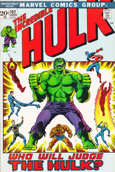 Incredible Hulk #152 Comic