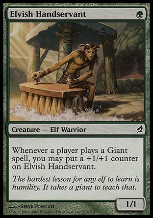 Elvish Handservant (Lorwyn) Trading Card