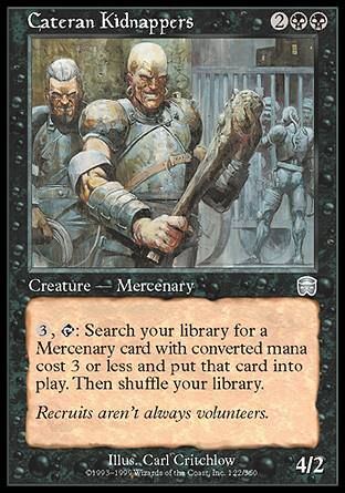 Cateran Kidnappers (Mercadian Masques) Trading Card