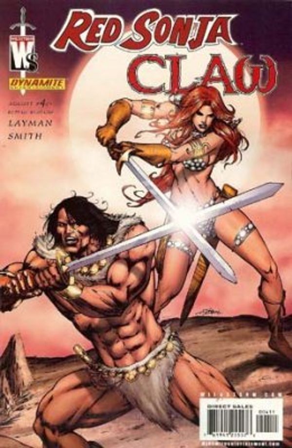 Red Sonja/Claw: The Devil's Hands #4 (Variant Cover)