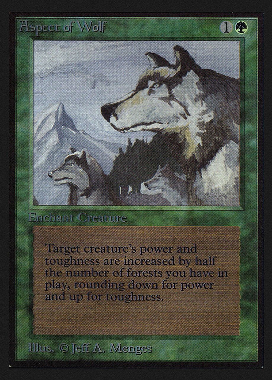 Aspect of Wolf (Collector's Edition) Trading Card