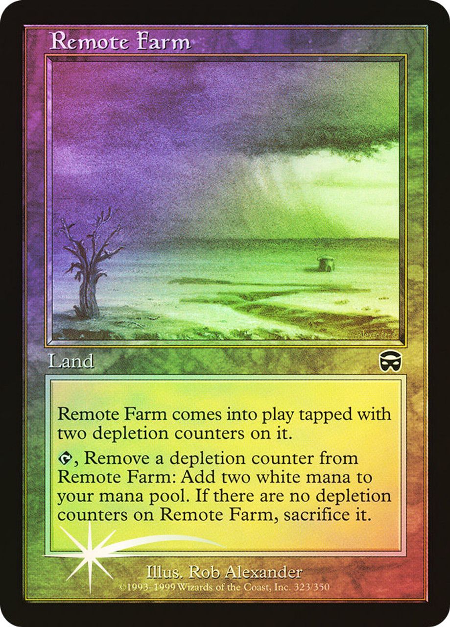 Remote Farm (Mercadian Masques - Foil) Trading Card