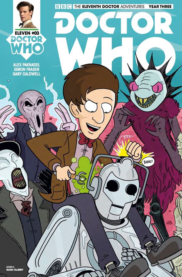 Doctor Who 11th Year Three #3 (Cover C Ellerby Connecting)