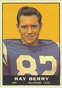 1961 Fleer Baseball Jim Mutscheller Baltimore Colts #34