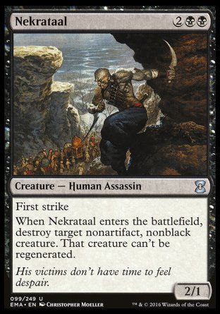 Nekrataal (Eternal Masters) Trading Card