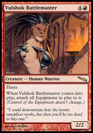 Vulshok Battlemaster (Mirrodin) Trading Card