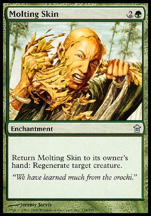 Molting Skin (Saviors of Kamigawa) Trading Card