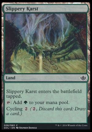 Slippery Karst (Duel Decks : Anthology)