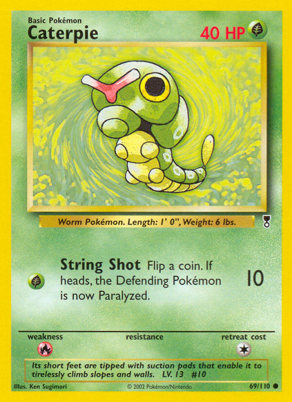 Caterpie (69/110) - Legendary Collection Pokémon Card