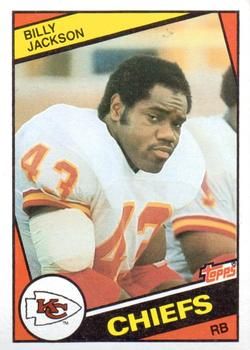 Billy Jackson 1984 Topps #91 Sports Card