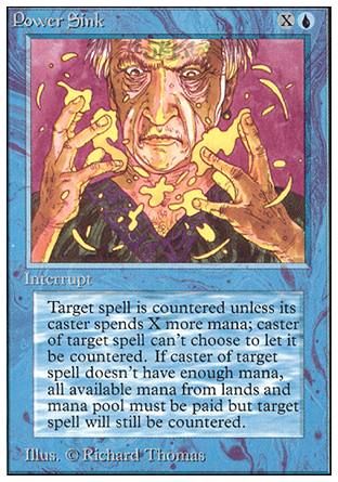 Power Sink (Unlimited) Trading Card