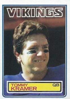 Tommy Kramer 1982 Topps #394 - Minnesota Vikings at 's