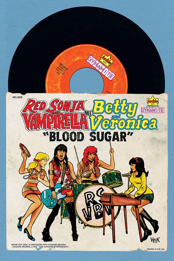 Red Sonja and Vampirella Meet Betty and Veronica  #3 (Cover B Hack)