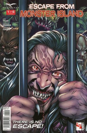 Escape From Monster Island #1 (B Cover Mychaels)